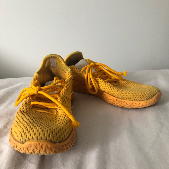 Yellow pharrell Williams adidas shoes - Picture 5 of 5